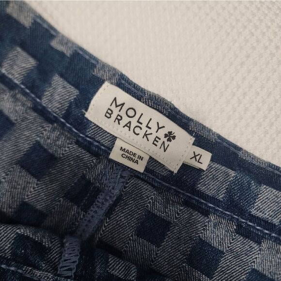 Molly Bracken Printed Denim MiniSkirt for Women - Picture 10 of 10